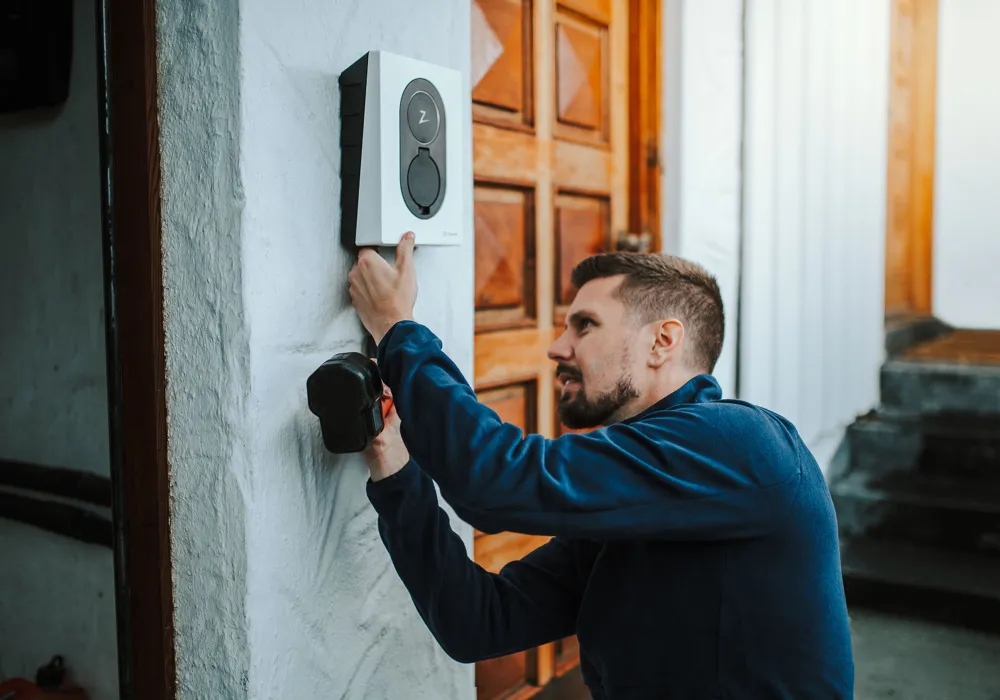 Installation af ladeboks