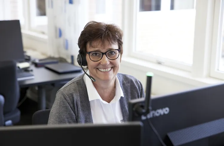 Medarbejder i kundeservice hos go'energi