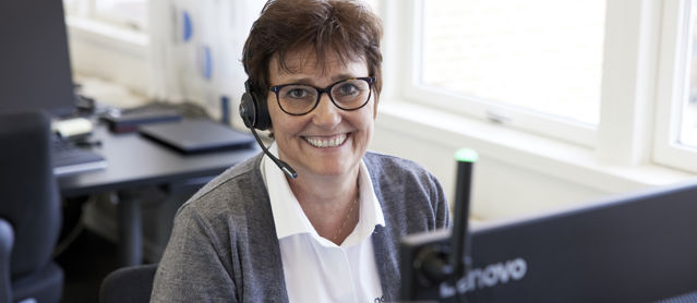 Medarbejder i kundeservice hos go'energi