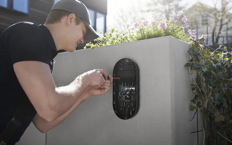 Installation af ladeboks